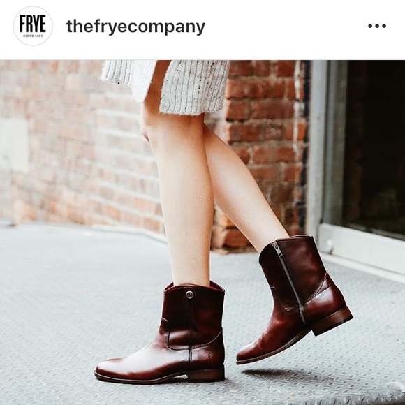 melissa short boot frye